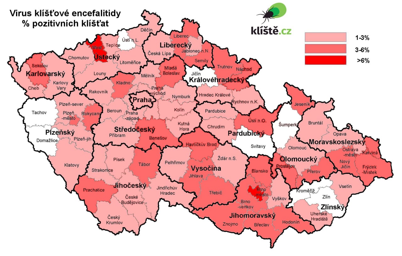 Вакцинация против клещевого энцефалита в Чехии. Часть 1