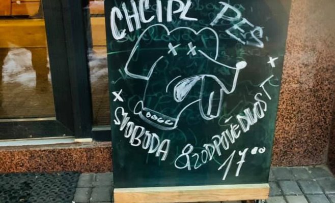 Участник инициативы Chcípl PES был оштрафован за открытие ресторана