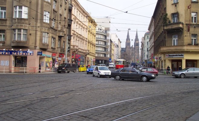 В Праге ограничат движение трамваев около площади Мира