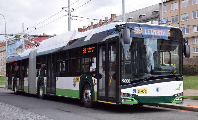 В Прагу продолжают возвращаться троллейбусы