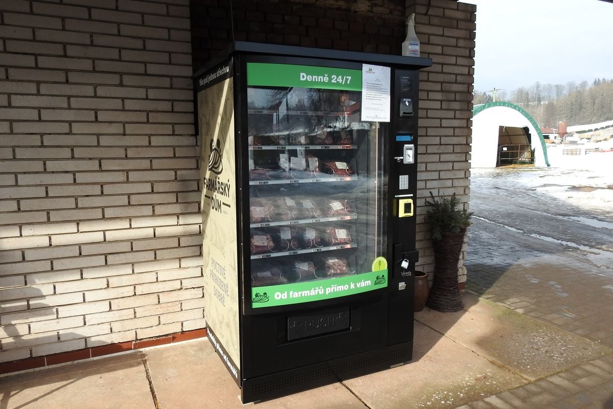 В Чехии появился автомат для покупки мяса